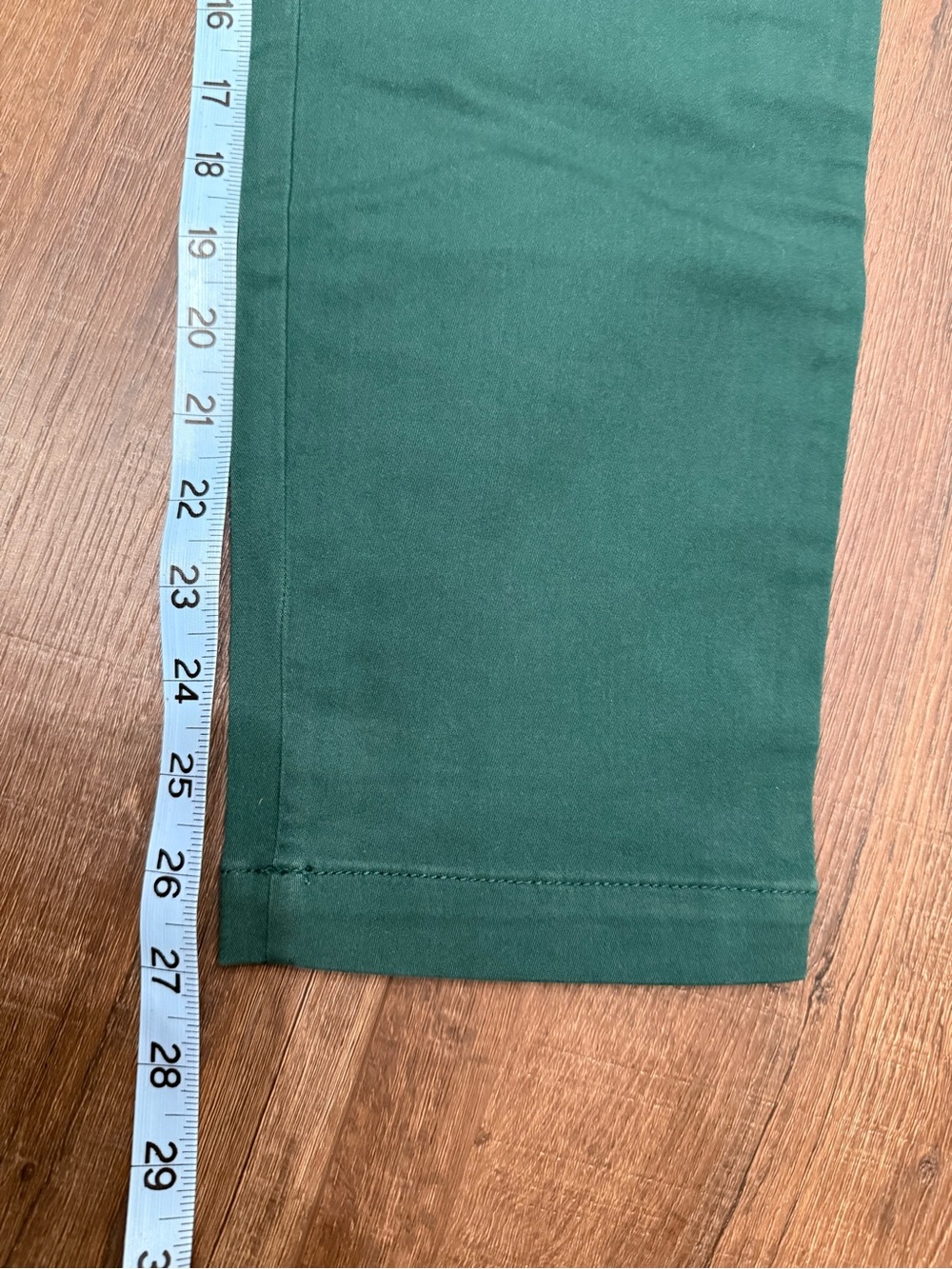 NWT old navy pixie ankle pants green size 10 - Picture 3 of 9